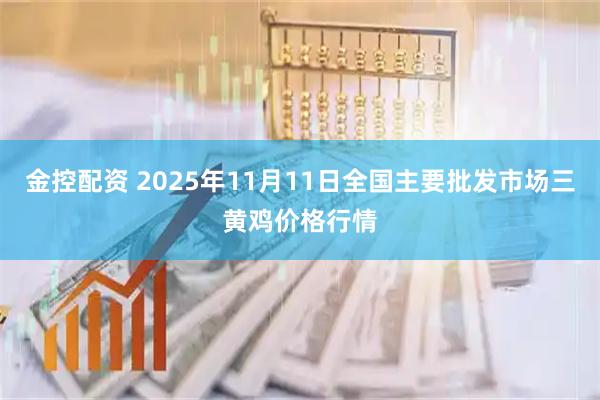 金控配资 2025年11月11日全国主要批发市场三黄鸡价格行情